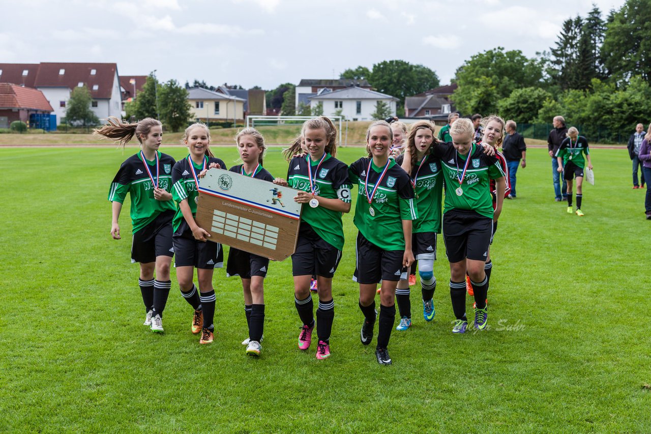 Bild 323 - C-Juniorinnen Landesmeister Finale SV Wahlstedt - TuRa Meldorf : Ergebnis: 1:4